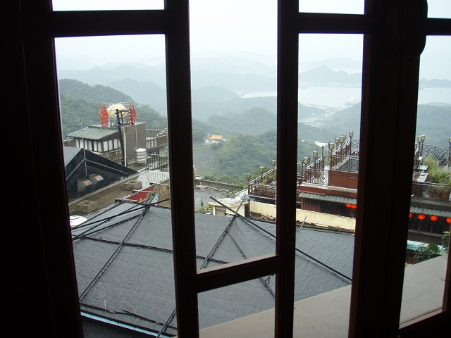 窓際の景色